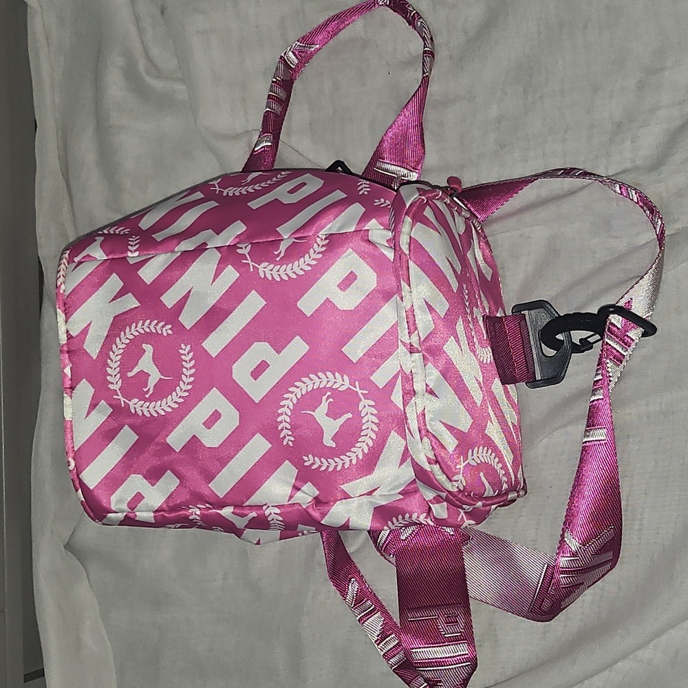 Victoria's Secret Pink Mini Small Crossbody Gym Bag - Picture 13 of 13